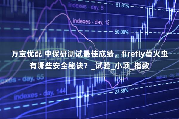 万宝优配 中保研测试最佳成绩，firefly萤火虫有哪些安全秘诀？_试验_小项_指数