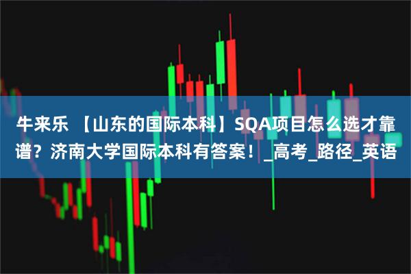 牛来乐 【山东的国际本科】SQA项目怎么选才靠谱？济南大学国际本科有答案！_高考_路径_英语