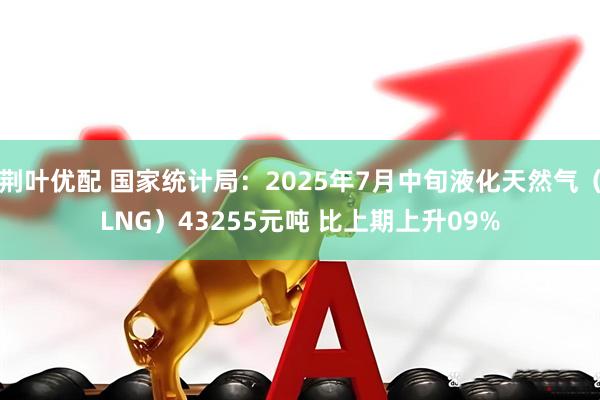 荆叶优配 国家统计局：2025年7月中旬液化天然气（LNG）43255元吨 比上期上升09%